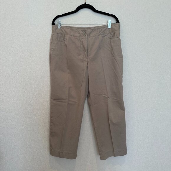 Loft Beige Slacks - Picture 1 of 5